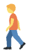 Icon moeite met lopen