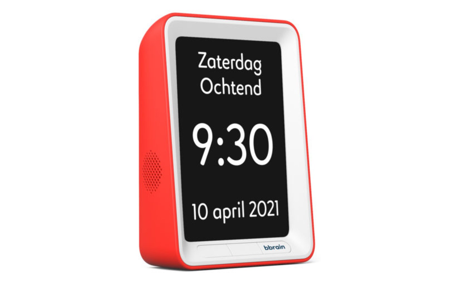 Sprekende kalenderklok - rood