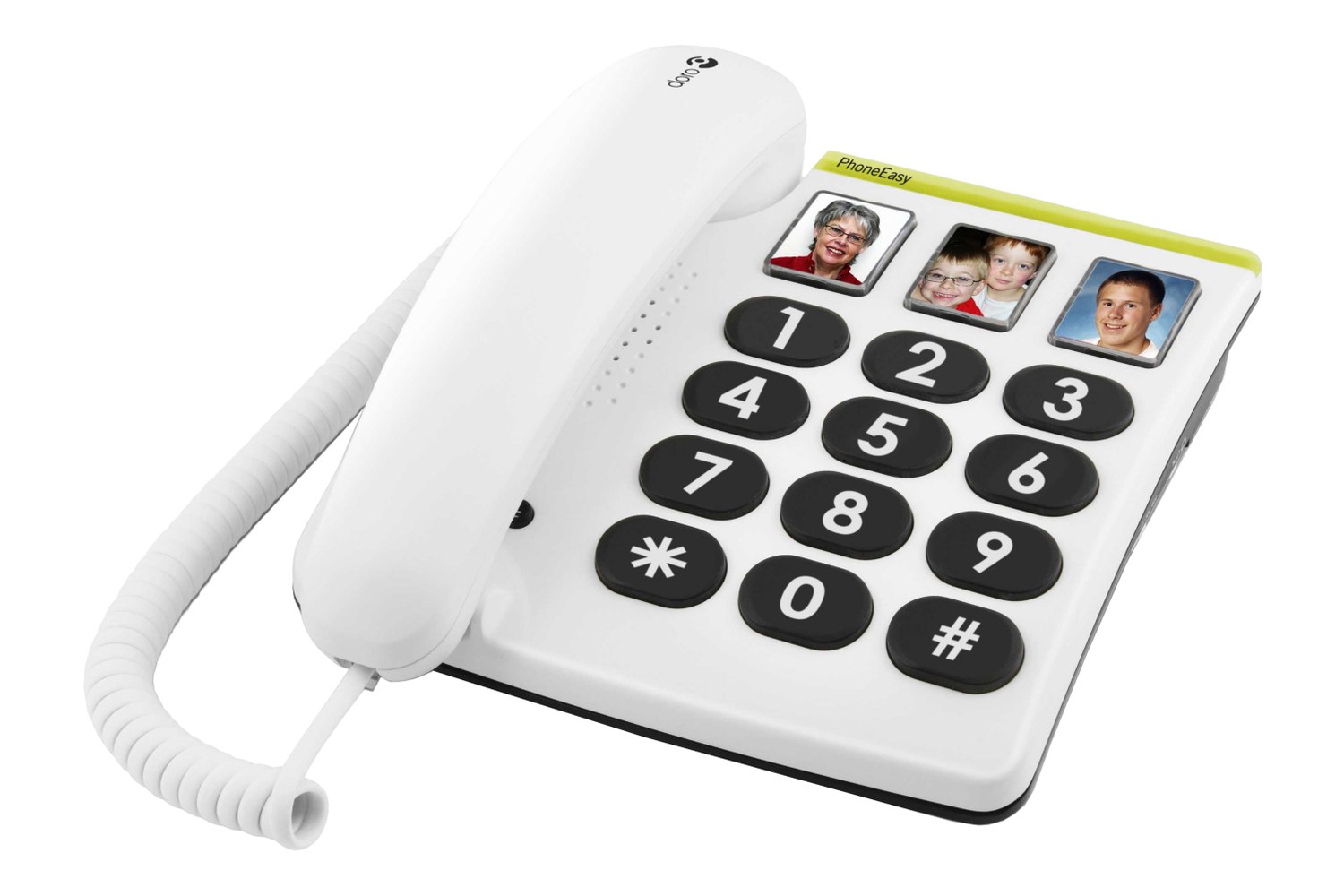 PhoneEasy 331ph seniorentelefoon met 3 fotoknoppen