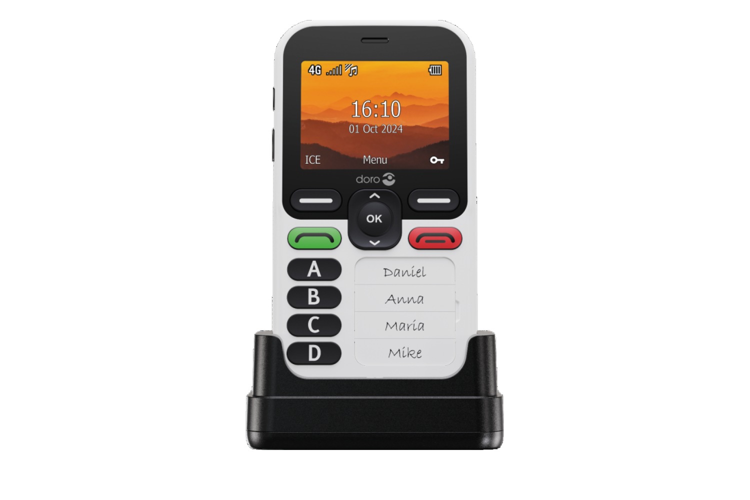 Doro Leva X10 Senioren mobiel 4 geheugen